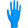 Rękawice nitrylowe bezpudrowe, niebieskie M  A'100