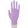 Rękawice nitrylowe bezpudrowe, fioletowe M  A'100