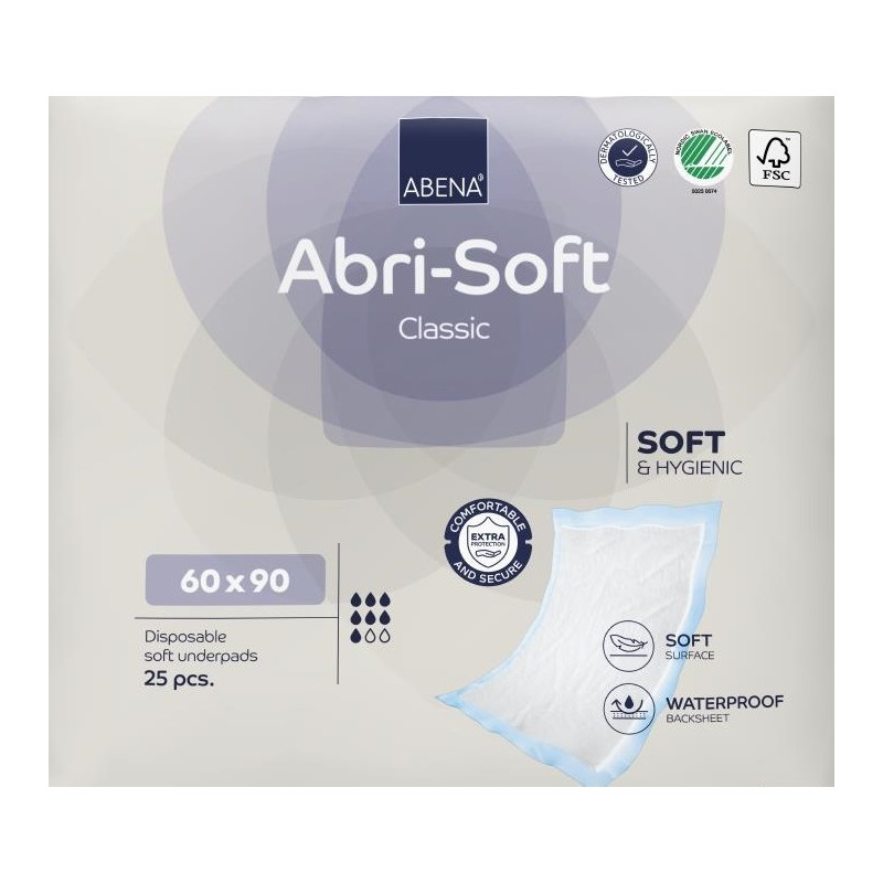 Podkłady Abri Soft Classic 60 x 90 cm 25szt.